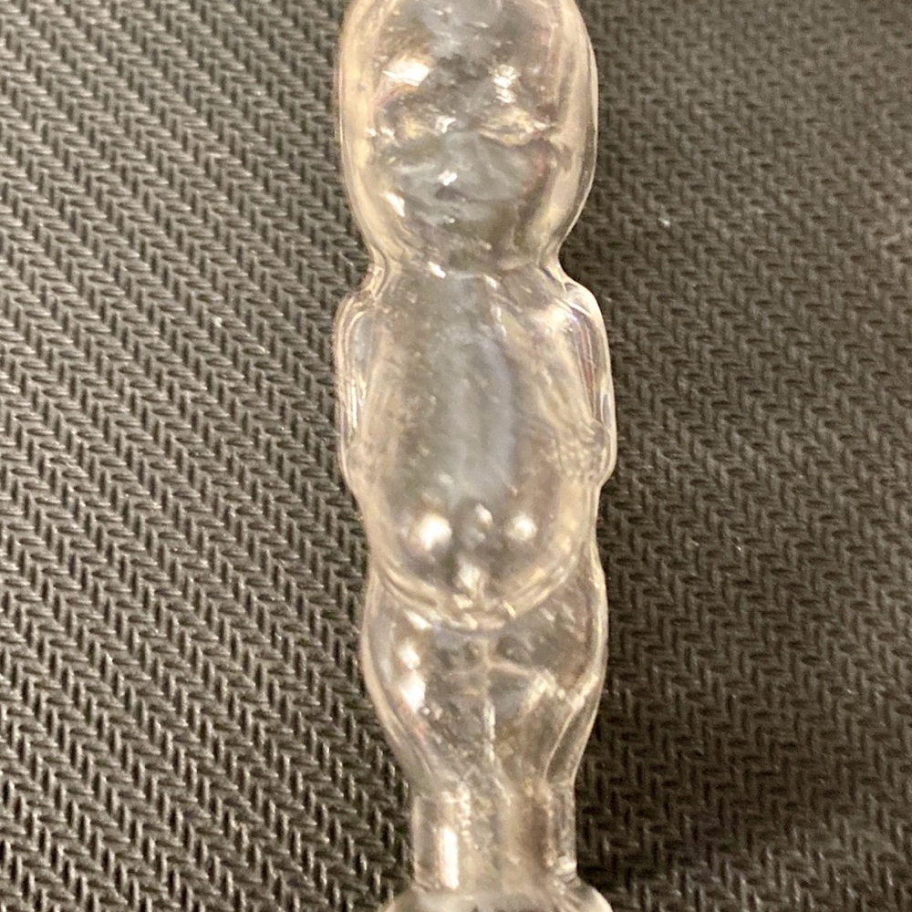 1920’s 4” Glass German Kewpie Doll Vintage No Cracks, Chips or Discoloration - Picture 3 of 5